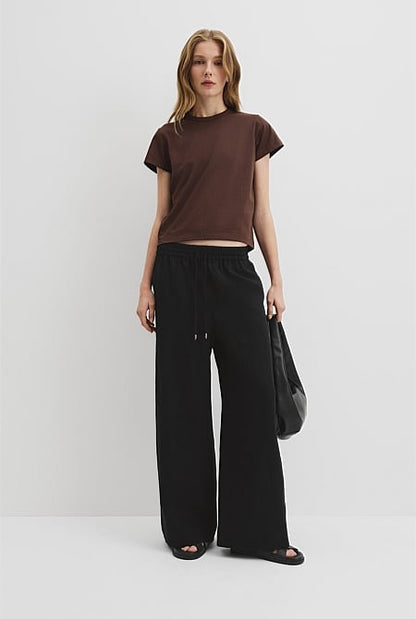 Organically Grown Linen Pull-On Pant