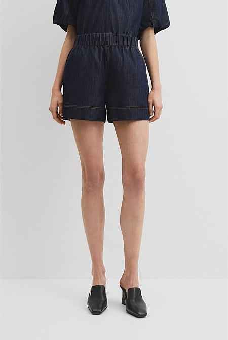 Chambray Denim Short