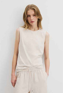 Australian Cotton Relaxed Crew Tank