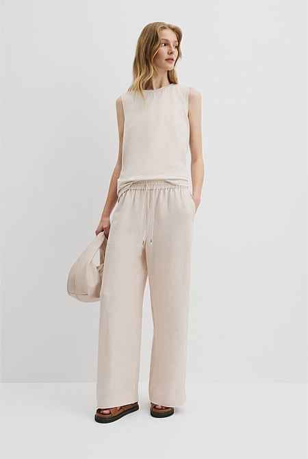 Australian Cotton Relaxed Crew Tank