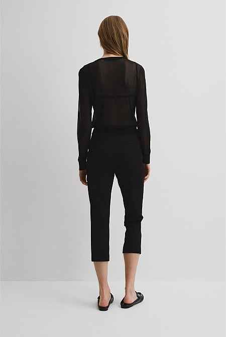 Sheer Knit Cardigan