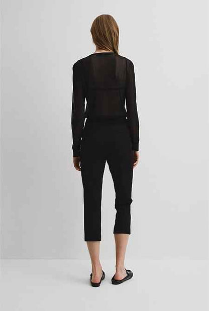 Sheer Knit Cardigan