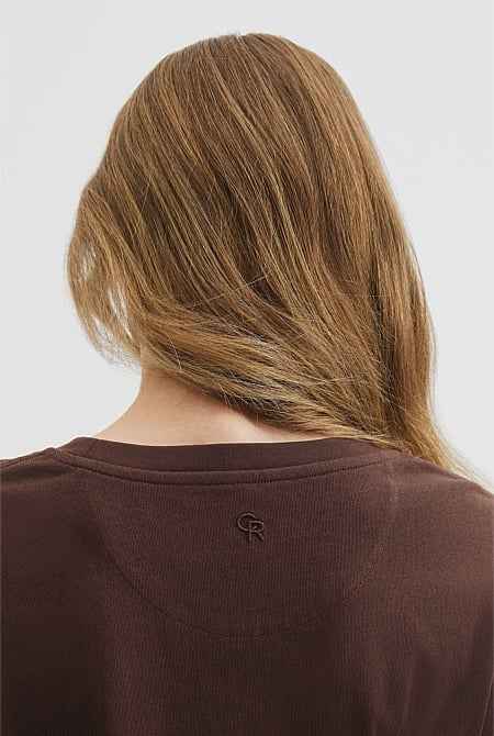Australian Cotton Short Sleeve Relaxed T-Shirt