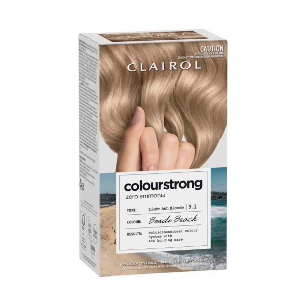 CLAIROL COLOUR STRONG 9.1 LIGHT ASH BLONDE