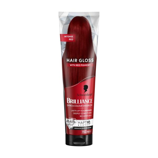 SCHWARZKOPF BRILLIANCE GLOSS INTENSE RED TUBE 150ML