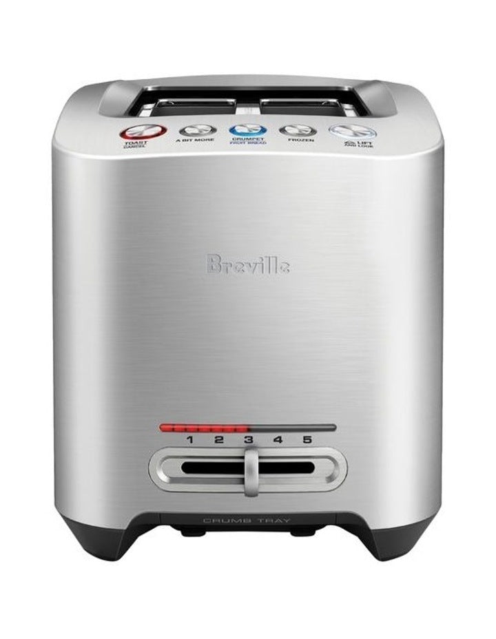 The Smart Toast 4 Slice Toaster BTA830BSS in Brushed Stainless Steel