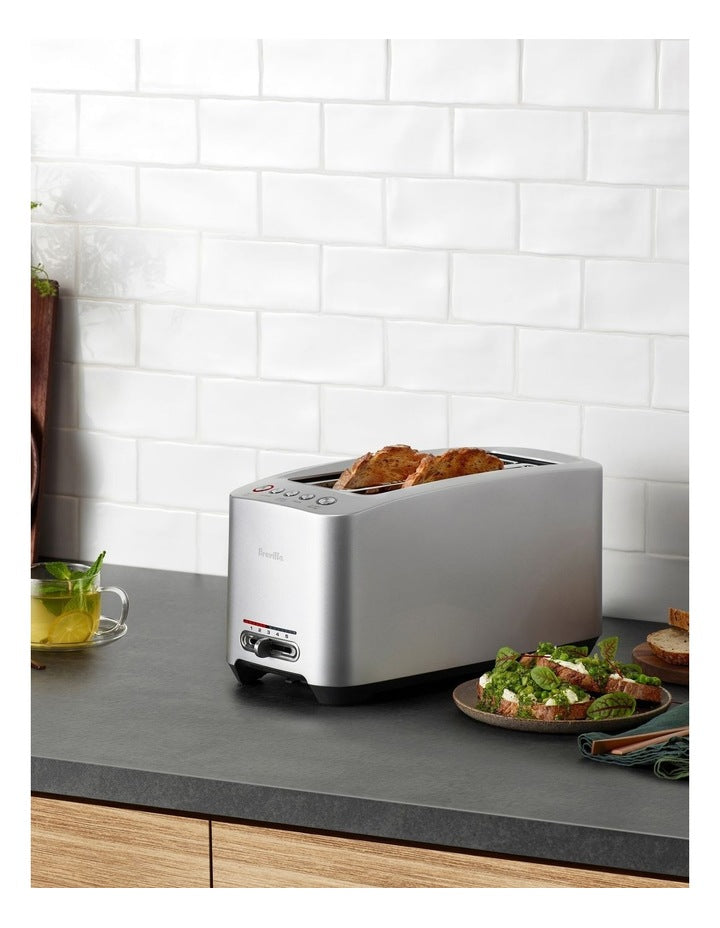 The Smart Toast 4 Slice Toaster BTA830BSS in Brushed Stainless Steel
