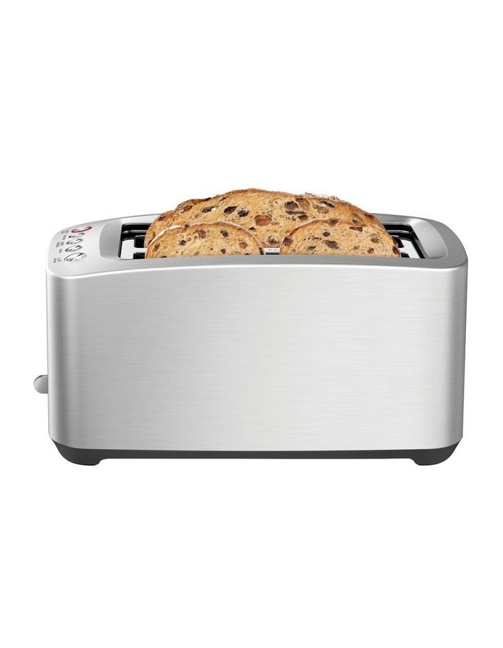 The Smart Toast 4 Slice Toaster BTA830BSS in Brushed Stainless Steel
