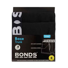 BONDS MEN'S BASE TRUNK SIZE XL 2PK