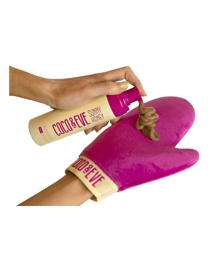 Sunny Honey Soft Velvet Self Tan Mitt