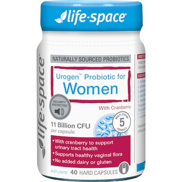 Life-Space Urogen Probiotic For Women Capsules 40 pack