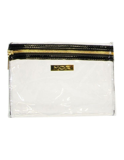Destination Style Melbourne Cosmetic Purse Trio in Black/White