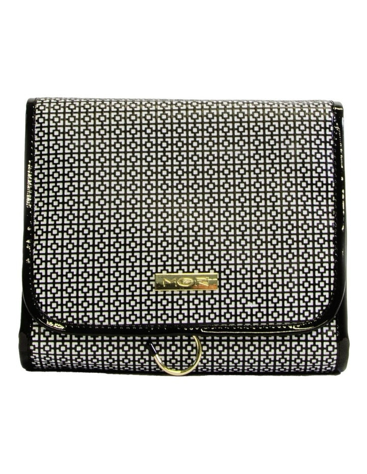 Destination Style London Hanging Fold-Out Bag in Black