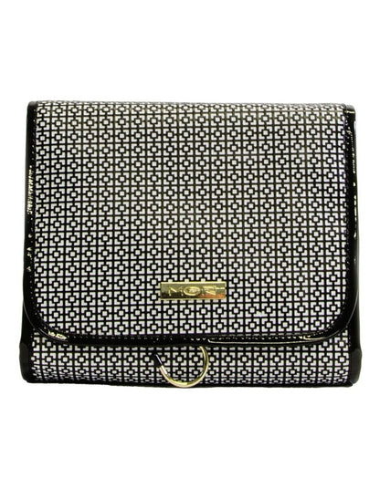 Destination Style London Hanging Fold-Out Bag in Black