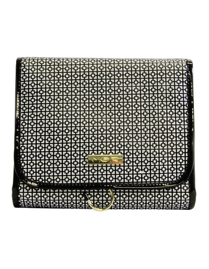 Destination Style London Hanging Fold-Out Bag in Black