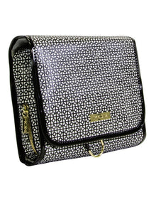 Destination Style London Hanging Fold-Out Bag in Black