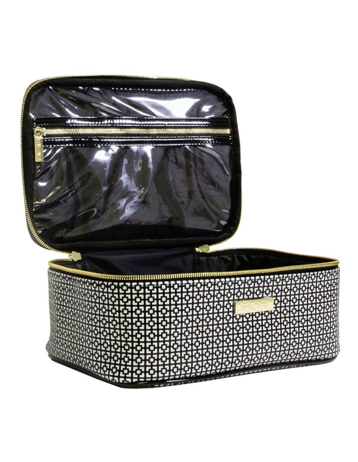 Destination Style Barcelona Train Case in Black