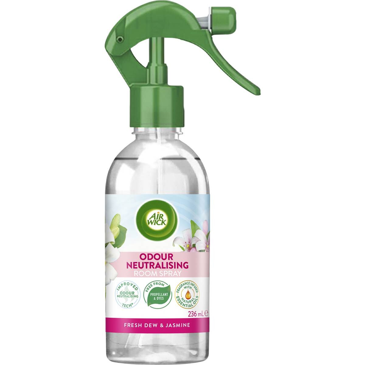 Air Wick Fresh Dew & Jasmine Air Freshener Room Spray 236ml