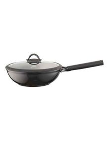 Ceramic Wok with Lid 28cm