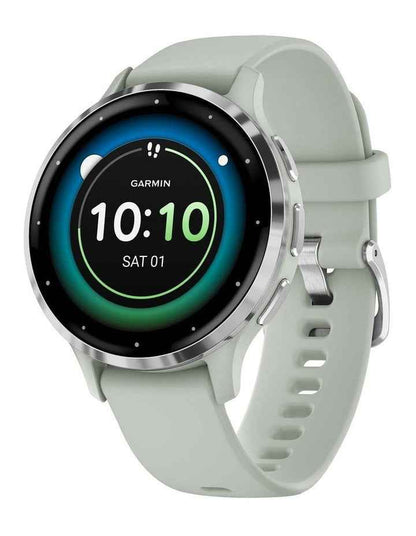 Venu 3S Smartwatch in Sage Gray/Passivated