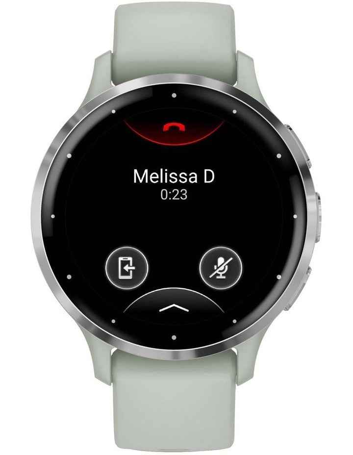 Venu 3S Smartwatch in Sage Gray/Passivated