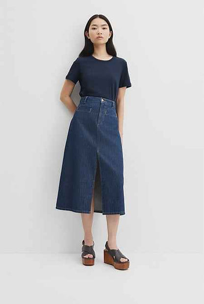 Australian Good Earth Cotton Slub Short Sleeve T-Shirt