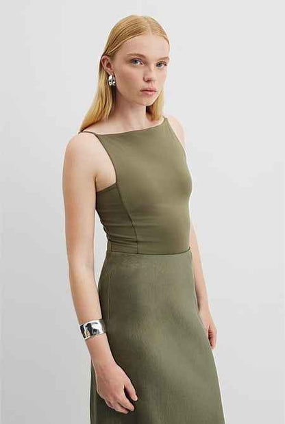 Square Neck Bodysuit