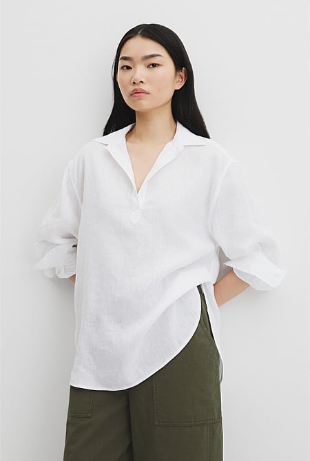 Organically Grown Linen Popover