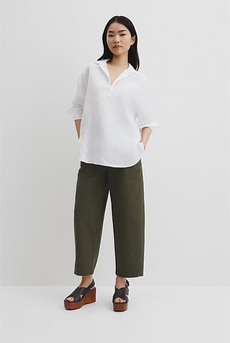 Organically Grown Linen Popover