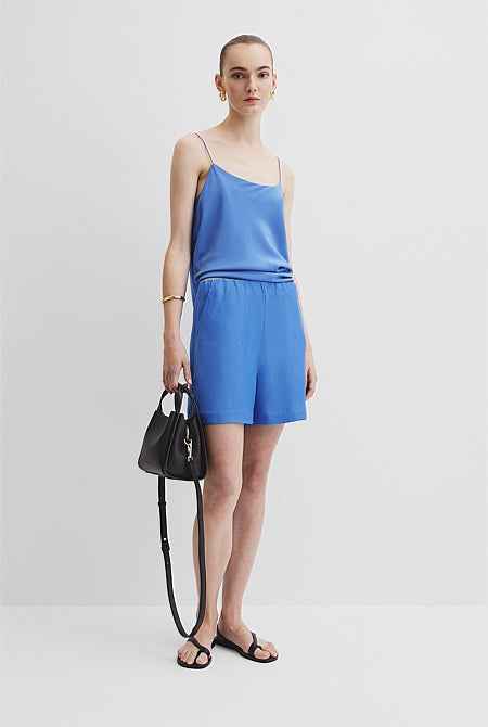 Mini Middle Zip Crossbody Bag