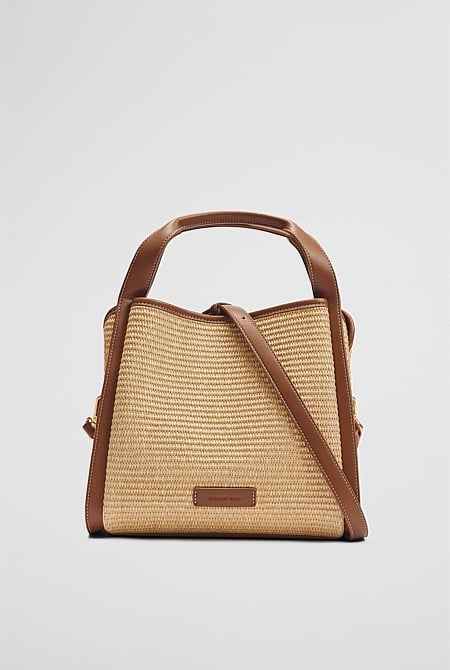 Middle Zip Crossbody Bag