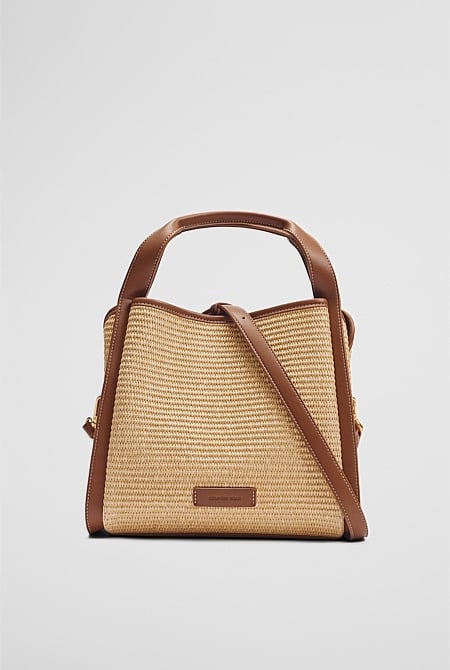 Middle Zip Crossbody Bag