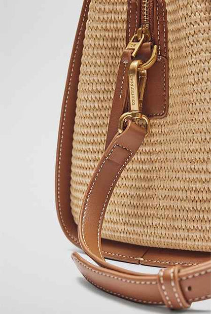 Middle Zip Crossbody Bag