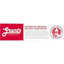 Grants Of Australia Kids Natural Toothpaste Strawberry Surprise 75g