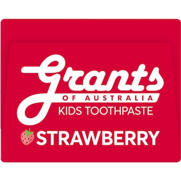 Grants Of Australia Kids Natural Toothpaste Strawberry Surprise 75g