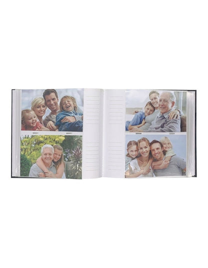 Photo Album Plush 200 Photo Capacity in Black