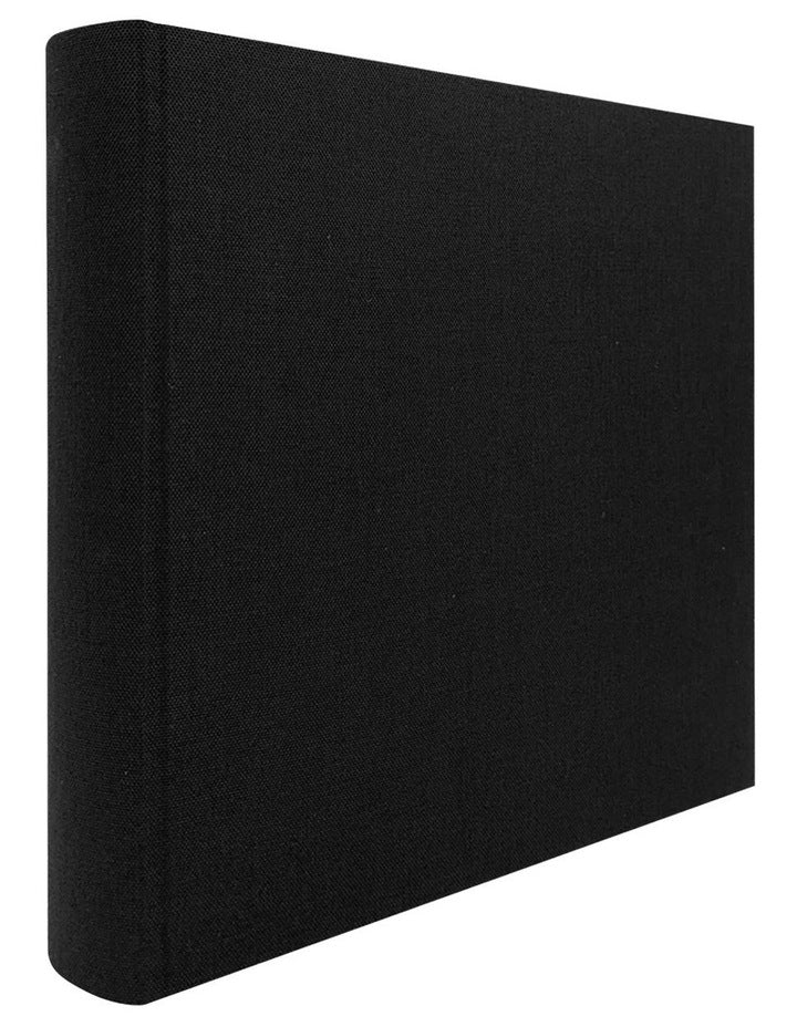 Photo Album Plush 200 Photo Capacity in Black