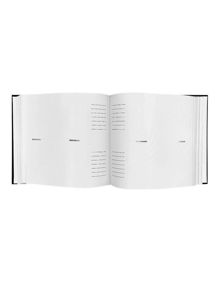 Photo Album Plush 200 Photo Capacity in Black