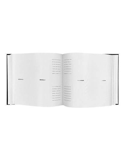 Photo Album Plush 200 Photo Capacity in Black