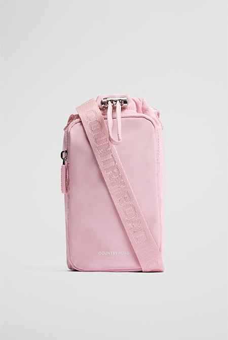 Recycled Polyester Drink Bottle Crossbody Bag