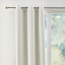 Valletta Block Out Curtain - Snow