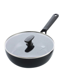 Smartshape All-In-One Pot 24cm/ 2.9L with 2 Pouring Spouts in Black