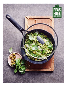 Smartshape All-in-one pot 24cm/ 2.9L with 2 pouring spouts PFAS-free ceramic non-stick