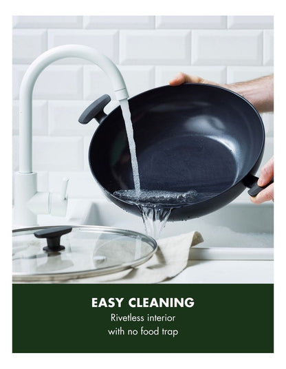 Smartshape Covered Wok 32cm / 5.43L with 2 side handles PFAS-free