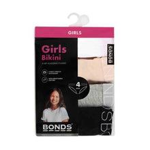 BONDS GIRLS KIDS BIKINI SIZE 14/16 4 PACK