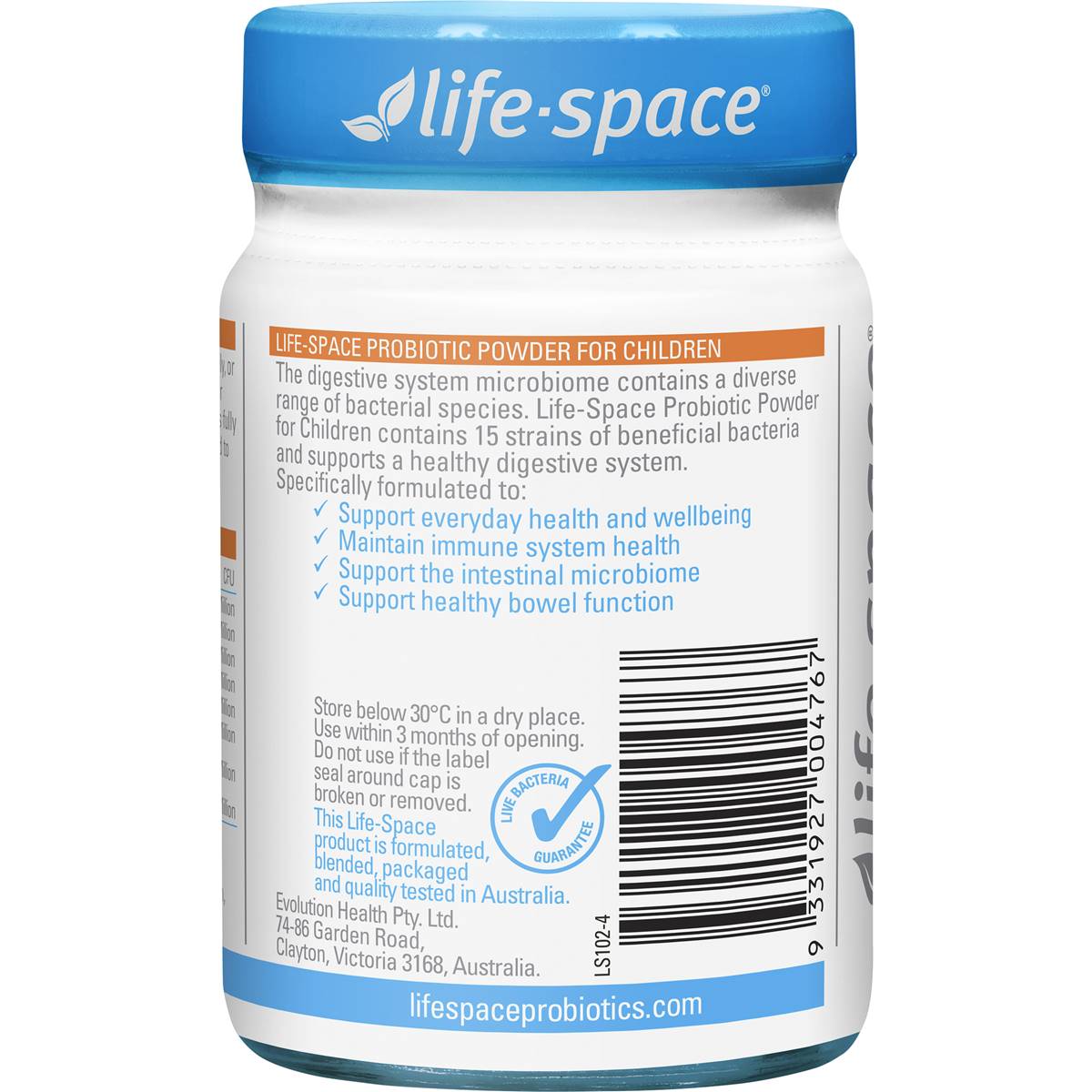 Life-Space Probiotic Powder For Children 40g