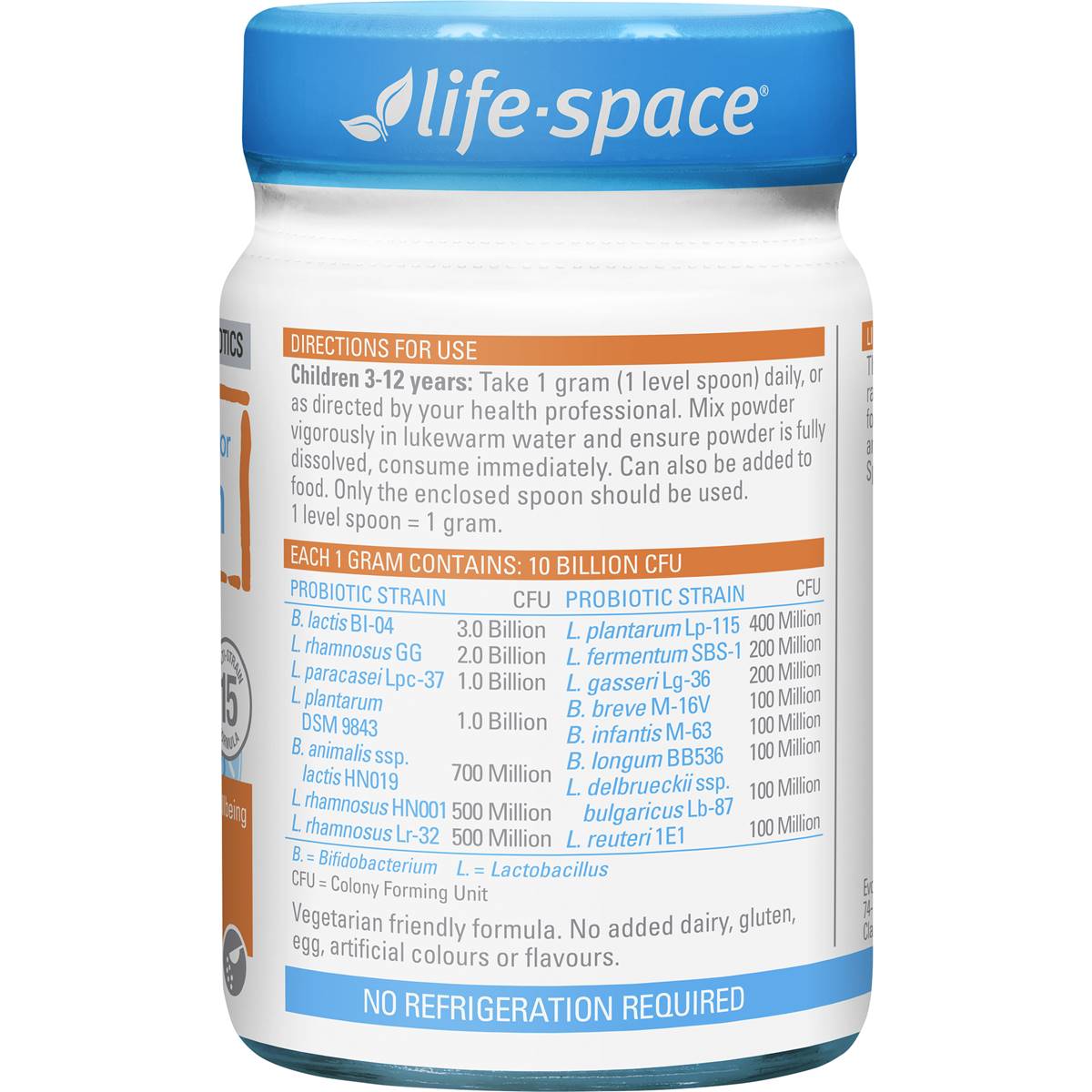 Life-Space Probiotic Powder For Children 40g