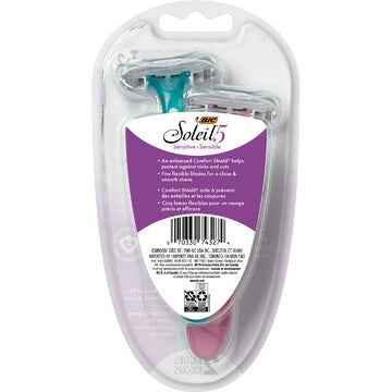 BIC Soleil Sensitive Advanced Disposable Razors 2 pack