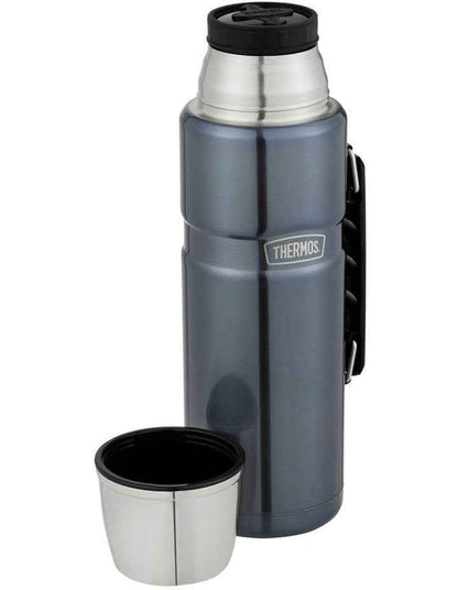 Stainless King Vacuum Insulated Flask 2L in Slate