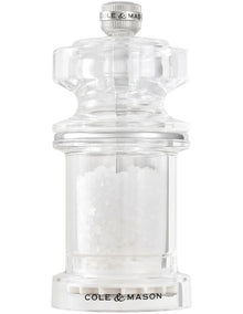675 Acrylic Salt Mill 118mm in Clear